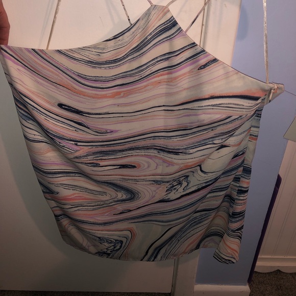 NWT Halston One Shoulder - Picture 2 of 3